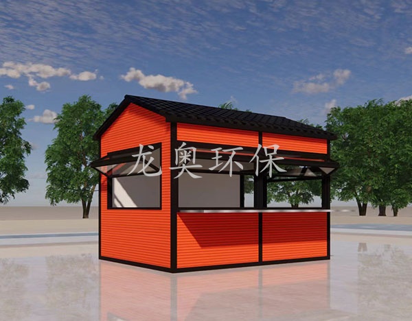 小吃街售賣(mài)亭